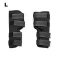 thumbnail image 4 of Protectores de piernas para mascotas Recuperación Rodilleras ajustables Soporte Protección Estabilidad Envolturas a prueba de lameduras Pequeño Mediano Negro L 2 piezas sidaley PT000579-06, 4 of 7