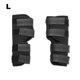 thumbnail image 4 of Protectores de piernas para mascotas Recuperación Rodilleras ajustables Soporte Protección Estabilidad Envolturas a prueba de lameduras Pequeño Mediano Negro L 2 piezas Scienceny PT000579-06, 4 of 7