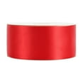 thumbnail image 2 of LaRibbons 2 1/4" Red Double Face Satin Ribbon, 50 Yards, 2 of 5
