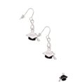 thumbnail image 3 of Delight Jewelry Silvertone 3-D Graduation Hat with 2021 Silver tone Infinity French Earrings, 3 of 4