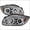 Chrome, variant on Halo LED Projector Headlights for 05 to 10 Scion TC, Chrome - 10 x 21 x 25 in.