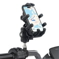 thumbnail image 4 of Montaje De Teléfono Con Vástago De Horquilla Ajustable, Soporte Para Teléfono De Motocicleta Con Amortiguador De Vibración, Agarre Seguro Para, 4 of 7
