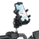 thumbnail image 4 of Montaje De Teléfono Con Vástago De Horquilla Ajustable, Soporte Para Teléfono De Motocicleta Con Amortiguador De Vibración, Agarre Seguro Para, 4 of 7