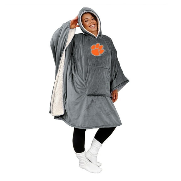 Pegasus Clemson Tigers 60- x 80- Team Color Hoodie Bloncho