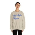 thumbnail image 4 of Softball Player Sweatshirt Gifts Crew Neck Shirt Long Sleeve Unisex, 4 of 7