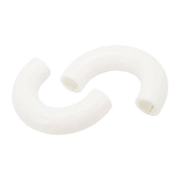 Nishiyuenyi 2Pcs Tow Hook Sleeves Convenient Practical Silicone for F150 04-24 White