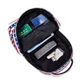 thumbnail image 5 of Easygdp Stars And Stripes Mochila Ergonómica Versátil para Laptop - Múltiples Bolsillos, Correas Ajustables, Unisex para Escuela, Viajes y Actividades al Aire Libre-One Size, 5 of 5