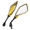 thumbnail image 4 of 1 Par Tornillo Rosca Trasero Vista Lateral Espejo Penta Retrovisor Espejo  Tono dorado, 4 of 7