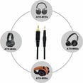 thumbnail image 5 of 2m Headphone Cable forAudio-Technica ATH-M50X M40X M60X M70X Anti-aging Wire, 5 of 8