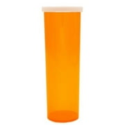 Pharmacy Vials 60 Dram AMBER (PACK OF 12) Snap Cap, Caps Included by Sponix BioRx