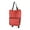 Red, variant on Yesbay Folding Shopping Cart Trolley Bag with Wheels Foldable Design Waterproof Shopping Bag Portable Hand-Pulling Grocery Bag