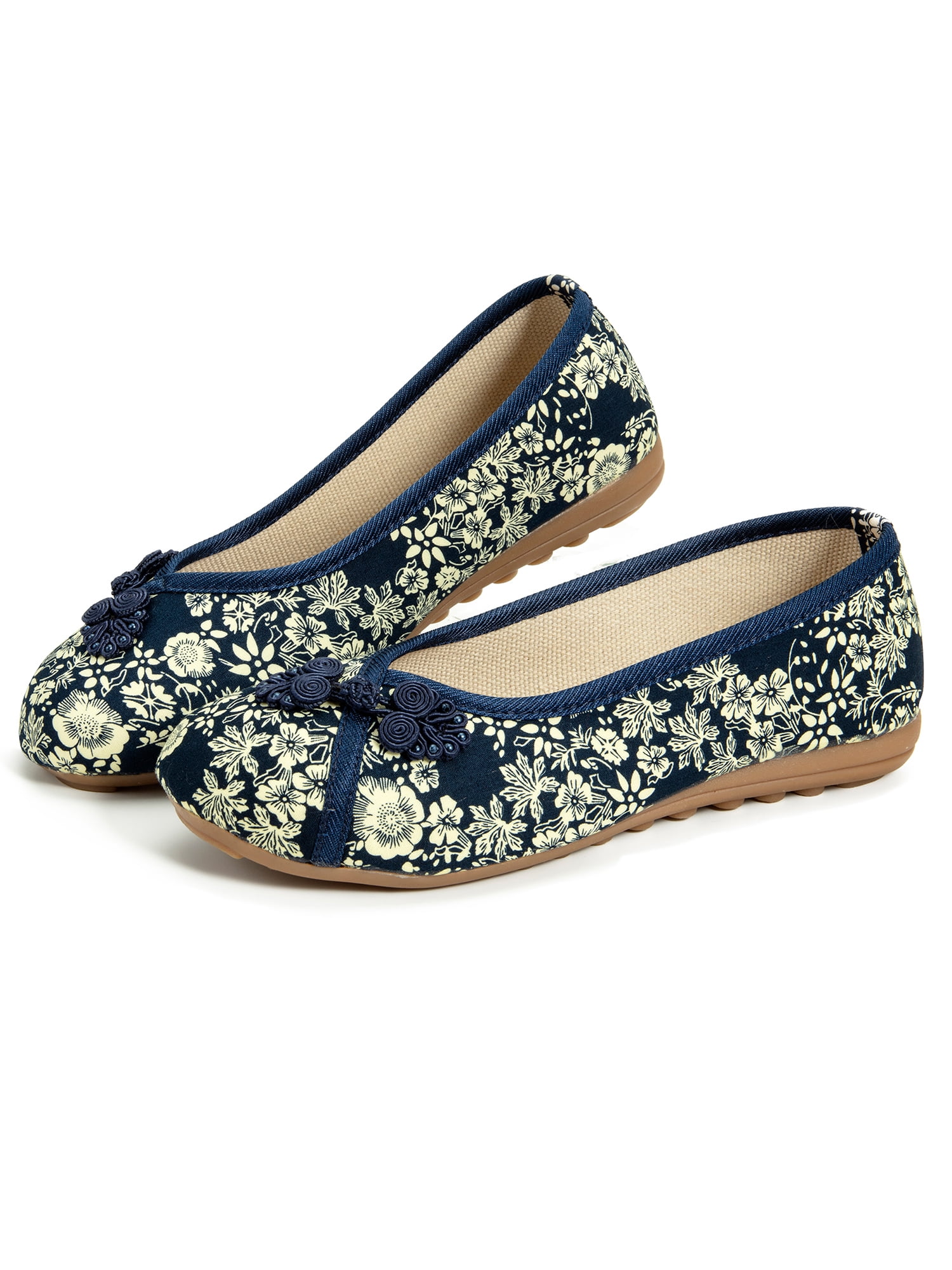 Vintage Chinese Dragon Floral Print Women's High Top Shoes