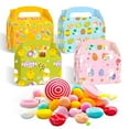 thumbnail image 4 of Easter Baskets - Easter Spring Gift Box - Easter Bunny Candy Boxes 12 Pack Easter Egg Gift Packaging Boxes Gable Boxes for Party Favors Chocolate Spring Festival Decorations Supplies B, 4 of 6