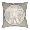 thumbnail image 4 of Artistic Weavers Lodge Cabin Bear Throw Pillow, 4 of 7