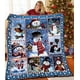 thumbnail image 1 of Manta de franela de Navidad para decoración del hogar, manta suave de regalo, sofá, ropa de cama, sala de estar, ligera, 1 of 4