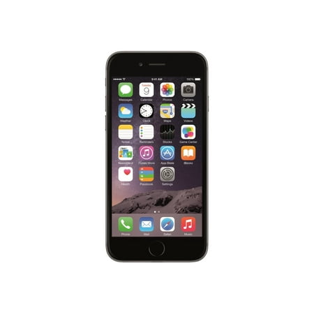 Apple iPhone 6 - 4G smartphone / Internal Memory 16 GB - LCD display - 4.7" - 1334 x 750 pixels - rear camera 8 MP - front camera 1.2 MP refurbished - space gray