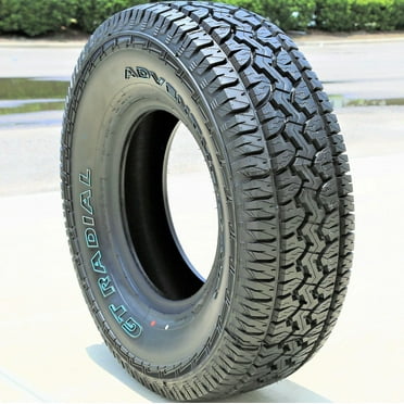 GT Radial Adventuro AT3 245/65R17 105 T Tire Fits: 2004 Jeep Grand Cherokee Overland, 2019 Jeep Cherokee Trailhawk Elite