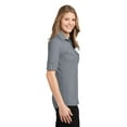 thumbnail image 3 of Port Authority Women's Oxford Pique Double Pocket Polo - L557, 3 of 6
