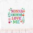 thumbnail image 4 of Inktastic Nonna and Nonno Love Me Girls Toddler Dress, 4 of 5