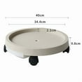 thumbnail image 1 of Bgsha 286mm 350mm 400mm Home Garden Removable Flowerpot Tray Base With Rotating Wheels, 1 of 6