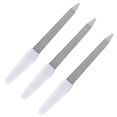 thumbnail image 3 of 3 pcs Anti-Slip Stainless Steel Nail Files - Double Sided Nail Filer for Women, Men, and Girls - Perfect Gift for Nail Care Enthusiasts, 3 of 4
