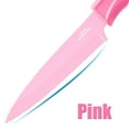 thumbnail image 4 of VIEROLA Paring Knife with Safety Sheath, 4 inch Stainless Steel Fruit Knife, Nonstick Coated - Pink, 4 of 5