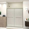 thumbnail image 4 of Transolid FBPT607008F-S-PC 70" High X 59" Wide Bypass Frameless Shower Door - Chrome, 4 of 7