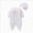 Z48-White, variant on 2-4M Infant Summer Jumpsuit Newborn Infant Baby Girls Solid Romper Jumpsuit Hat Outfits Sets