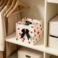 thumbnail image 6 of Tepsmf Cosmetic Storage Basket Desktop Item Organizer Small Storage Bag Box Square 6 IN 1 PC, 6 of 6