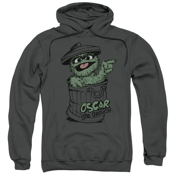 Sesame Street - Early Grouch - Pull-Over Hoodie - X-Large