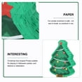 thumbnail image 2 of Raindrops Christmas Tree Pinata Hanging Decoration Filled with Candy for Party Celebration, 2 of 8
