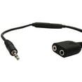 thumbnail image 2 of Mcbazel Adaptateur de Casque Surecom 3.5mm Compatible avec Écouteurs Kenwood pour Cellulaire Android/iPhone, 2 of 3