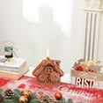 thumbnail image 5 of dajkiuy Christmas House Shaped Candles, Xmas Wax Scented Candles, for Christmas Holiday Table Decoration, 5 of 6