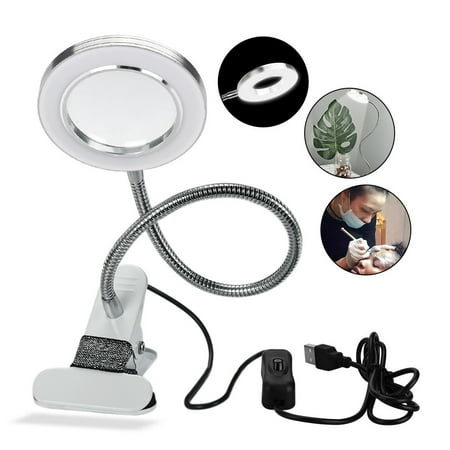 Tattoo Desk Lamp Microblading Permanent Makeup Portable Table Clip USB LED Light Lip Liner Eyebrow Eyelash Extension Manicure Tattoo Accessories (Best Led Zeppelin Tattoos)