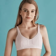 DAETIROS Breathable Children Underclothes Bow Knot Undies Clothes Underwear Bra Vest Girls Students T Shirts Pink