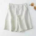 thumbnail image 2 of Sngxgn Biker Shorts for Women-High Waisted Soft Gym Yoga Shorts Workout Booty Spandex Shorts for Women(Beige,XXXL), 2 of 3