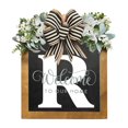 thumbnail image 1 of Last Name Front Door Wreath Front Door Porch Decoration for for Home Blessings Spring Parties, 1 of 2