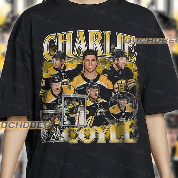 Charlie Coyle Shirt Ice Hockey American Professional Hockey Championship Sport Vintage Shirt