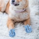 thumbnail image 4 of 4 Piezas De Verano Transpirable Mascotas Botas Para Perros Sandalias De Malla Zapatos Para Perros Zapatillas Antideslizantes Suministros Para Mascotas (Azul) - Tamaño 1, 4 of 5
