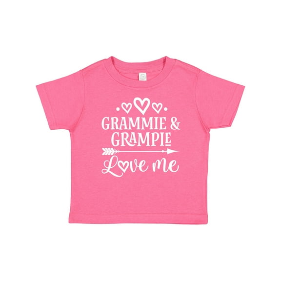 Inktastic Grammie and Grampie Love Me Boys or Girls Baby T-Shirt