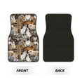 thumbnail image 2 of Vsdgher Cut Cats Car Foot Mat Set of 4 Pieces Universal Floor Liner Car Accessories Fits Most Cars, Trucks, Vans, sedans, SUV, 2 of 7