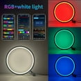 thumbnail image 3 of EIMELI Led Rgb Desk Lamp App Music  Atmosphere Light Remote Control Dimming Game Desktop Bar Live Broadcast Ring Night Light, 3 of 8