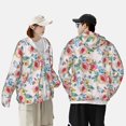thumbnail image 4 of Lsque Rose Flowers UPF 50+ Lightweight Sun Protection Men's Women's Long Sleeve Shirt, Hoodie Performance -3X-Large, 4 of 9