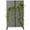 Black B, variant on Rustproof Metal Privacy Screen for Outdoor - 75" H x 48" W Decorative Steel Fence Panel - Modern Freestanding Divider for Patio, Garden, Yard, Balcony, Pool - Black, QR Code Design