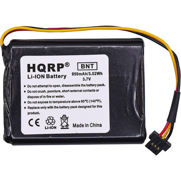 HQRP Battery for TomTom Start 45, Start 45M, Start 55, Start 55M 6027A0090721 1EF0.017.03 1ET0.052.09 GPS Navigator