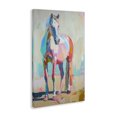 thumbnail image 4 of Stupell Industries Pastel Hued Horse Animals Painting Wrapped Canvas Art Print Wall Art, 30 x 45, 4 of 8