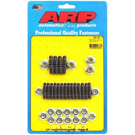 ARP Oil Pan Stud Kit 12 Point Nuts Black Oxide Small Block Chevy P/N 234-1901