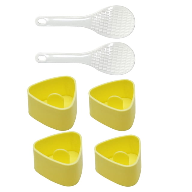 2 sets Hogar Rice Ball Herramientas Cocina Arroz Adorable Rollos Moldes Sushi Moldes