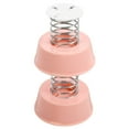 thumbnail image 3 of 2Pcs Pink Iron Plastic Spring Base for Metal Spring Base, 3 of 8