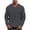 Dark Gray a2, variant on UQJfacai Mens Waffle Shirts V Neck Long Sleeve Shirt Loose Fit Casual T-Shirt Stretch Athletic Workout Gym Pullover Tops XXXXL